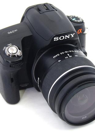 Зеркальный фотоаппарат Sony Alpha DSLR-A290 Kit - 14,2 Мп - Ид...