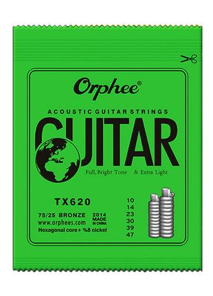 Orphee TX620 Extra Light (010-047). Струны для акустической ше...