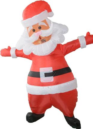 Надувной костюм Санта Клаус RESTEQ взрослый 150-190 см. Санта ...