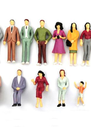Мініатюрні фігурки людей для макетів та діорам. Фігурки людей ...