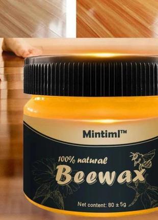 Натуральный полироль для дерева BeeWax пчелиный воск, для восс...