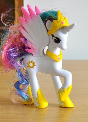 Фигурка My Little Pony принцесса Селестия RESTEQ. Игрушка пони...