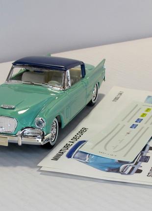 Studebaker Silver Hawk 1957 09-89, Solido. Made in France. 1:43