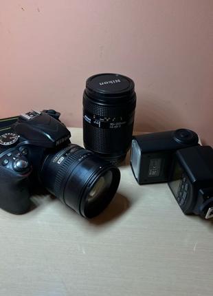 Nikon d3300 обʼєктив 18-70mm + 70-210mm (AF