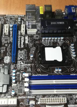 ASRock Z68 Extreme4 (s1155, Intel Z68, PCI-Ex16) (под ремонт)