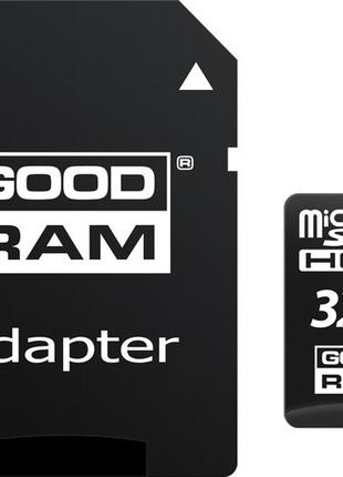 Карта памяти GoodRam microSDHC 32GB Class 10 UHS I (M1AA-0320R...