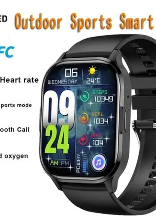 Smart watch SENBONO 2024/Яскравий AMOLED еаран смарт часы/смар...