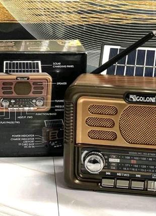 Радиоприемник Golon Solar Bluetooth RX-BT6061S