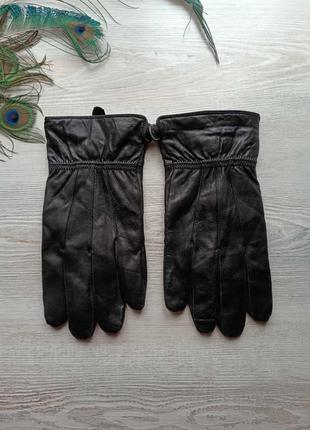 Кожаные качественные перчатки, варежки