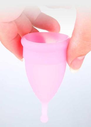 Менструальная Чаша Lotus Капа - L - Розовый