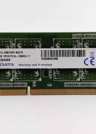 Оперативна пам'ять для ноутбука SODIMM ADATA DDR3L 4Gb 1600MHz...