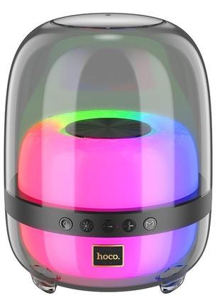 Портативна колонка HOCO BS58 Crystal colorful luminous BT spea...