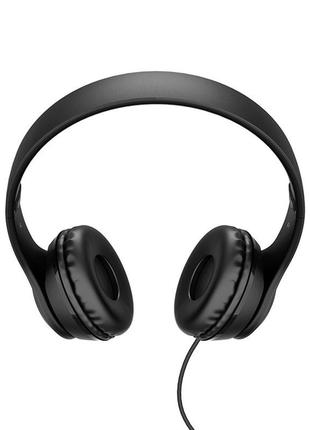 Навушники BOROFONE BO5 Star sound wired headphones Black