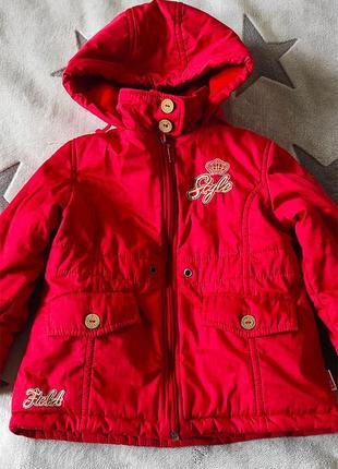Куртка демісезонна бембі на дівчинку 2-4 роки