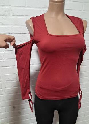 Женская кофта кофточка свитшот с открытыми плечами суперстрейч