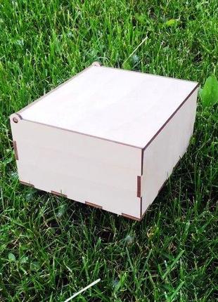 Коробка из фанеры с откидной крышкой 18х9х5см 3мм Код/Артикул ...