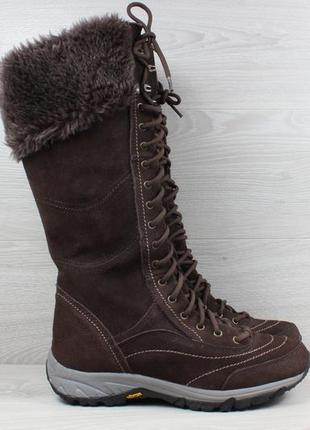 Зимові замшеві жіночі черевики hi-tec, розмір 37 (утеплювач th...