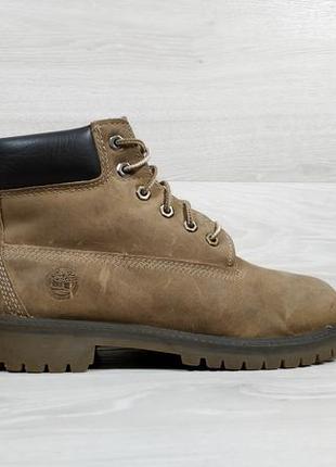 Утеплені нубукові черевики timberland оригінал, розмір 35