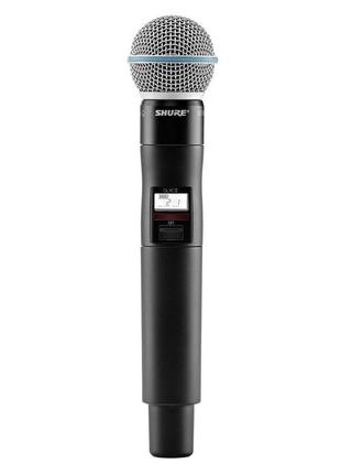 Ручний мікрофон радіосистеми Shure QLXD2/B58=-L52