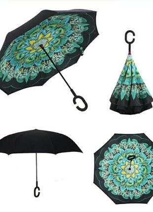 Смарт парасольку, парасолька зворотного складання