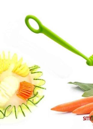 Нож спиральный для нарезки овощных воротников