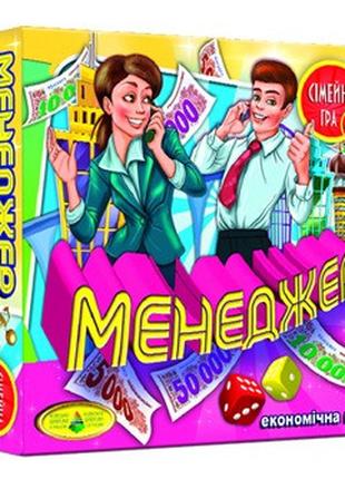 Настольная игра "Менеджер" 82203 на укр. языке