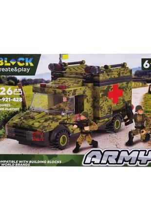 Конструктор Армия IBLOCK PL-921-428, 4 вида (Вид 2)