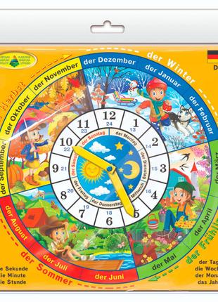 Детская настольная игра "Часики" Germany 82814 на немецком языке