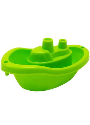 Игрушка для купания "Кораблик" ТехноК 6603TXK (Зеленый)