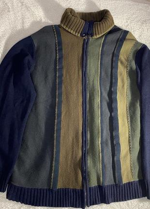 Dalmine свитер мужской кофта шерстяная р 58