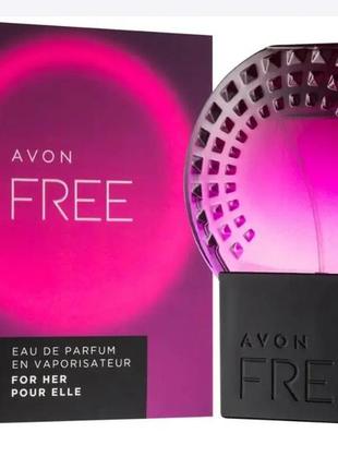 Avon free, 50 мл жіноча парфюмерна вода ейвон фри