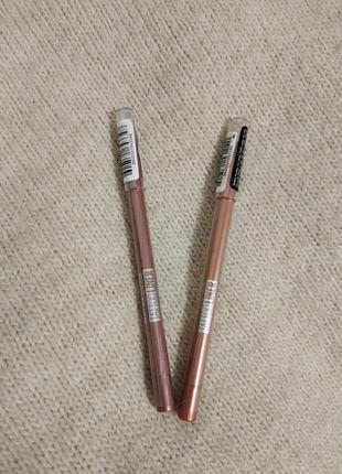 Набір з двох олівців від maybelline tattoo liner # 973, 960