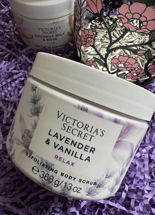 Новинка! скраб для тела lavender & vanilla relax victoria's se...