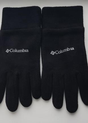 Перчатки columbia, зимние варежки, флисовые варежки