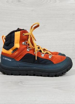 Утеплені дитячі черевики quechua waterproof оригінал, розмір 34