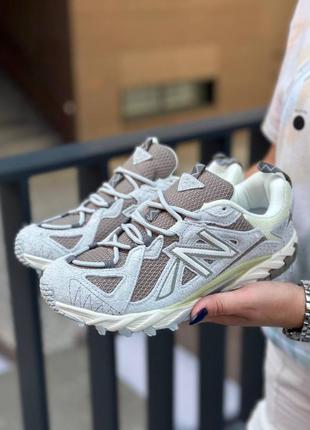 Кроссовки nb 610 brighton grey mushroom