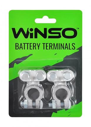 Клеммы аккумуляторные Winso свинцовые 2шт (146500)