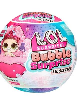 L.o.l. surprise! lol surprise bubble foam lil sisters doll