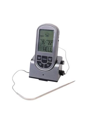 Беспроводной термометр для гриля серый Grill Master беспроводной