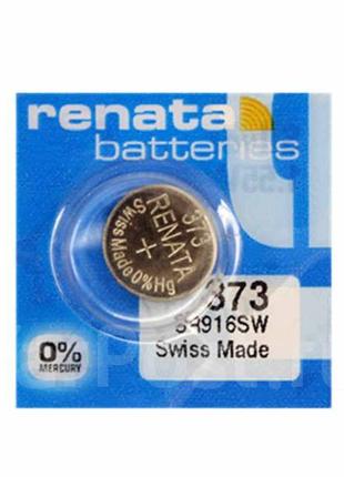 Батарейка Renata 373 Silver Oxide (SR916SW), 1.55V, оксид серебра