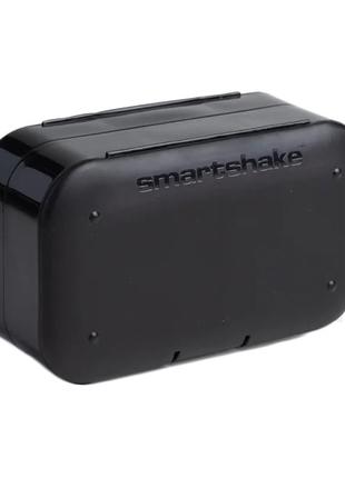 Шейкер спортивний Smartshake Pillbox Organizer 2-pack (black),...