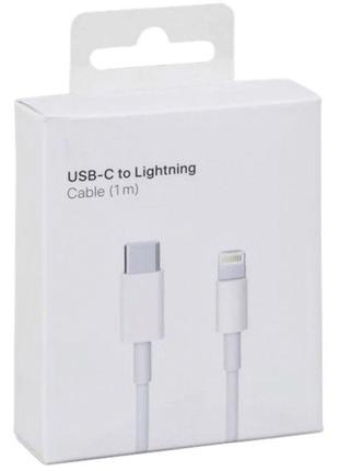 Кабель для заряджання iphone USB C Lightning original, Шнур дл...