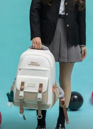 Рюкзак в корейському стилі для ноутбука, навчання чи повсякден...