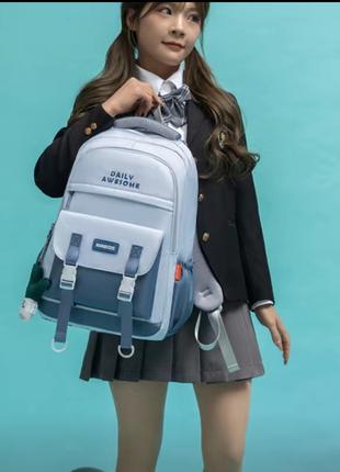 Рюкзак в корейському стилі для ноутбука, навчання чи повсякден...