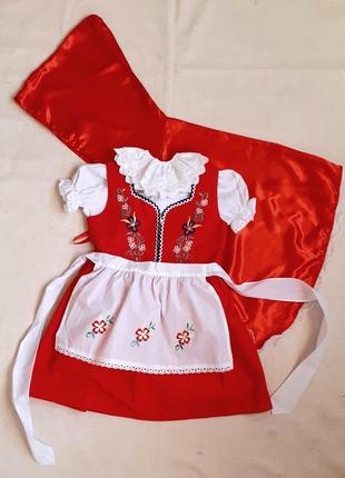 Красная шапочка ackermann костюм карнавальный баварский на 4 года