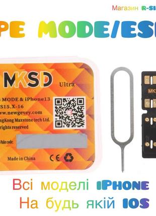 MKSD ULTRA|e-Sim|Qpe|Tmsi|R-sim|Новий спосіб розблокування iPhone