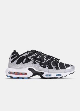 Nike air max tn plus lace toggle black grey