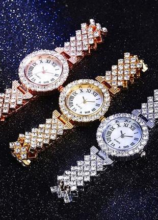Шикарные женские наборы, часы,браслет,серьги в ассортименте &l...