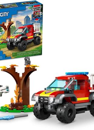 Конструктор LEGO City Пожежно-рятувальний позашляховик 60393 К...