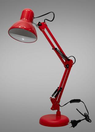 Красная настольная лампа 811RED